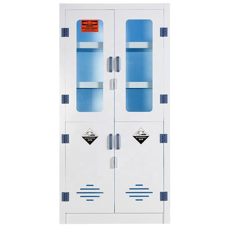 Modern Laboratory Storage Cabinet 2 Door Storage Drawers Cabinet Moisquite Resistant For Hospital