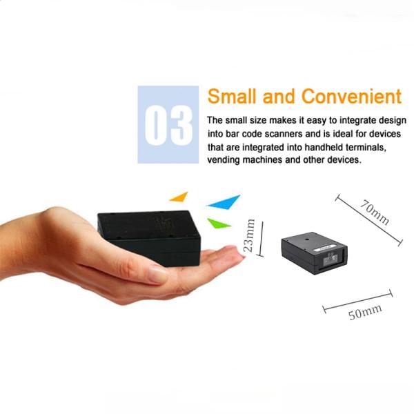 Kebo SK-320 1D wired 2D scan module barcode reader with USB RS232 Interface Port