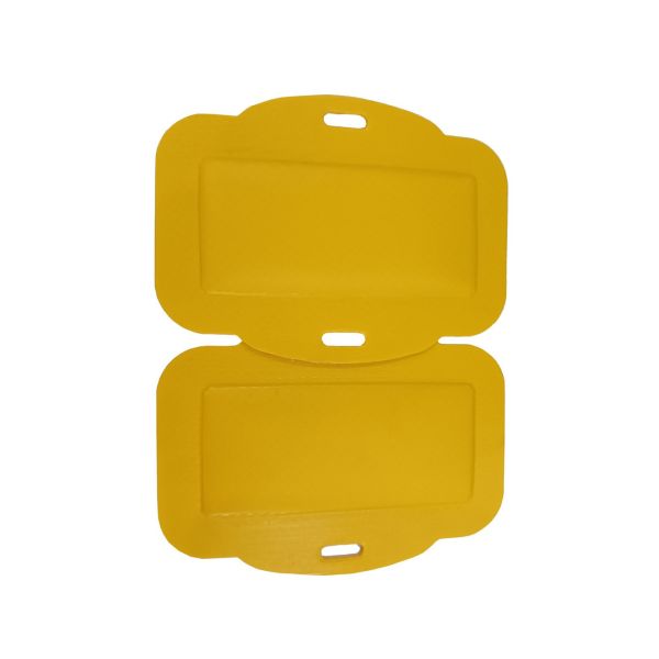 IP68 Waterproof Outdoor Working Aviation Leather RFID UHF Tag Cambered Surface Bonding Gas Cylinder UHF Tag