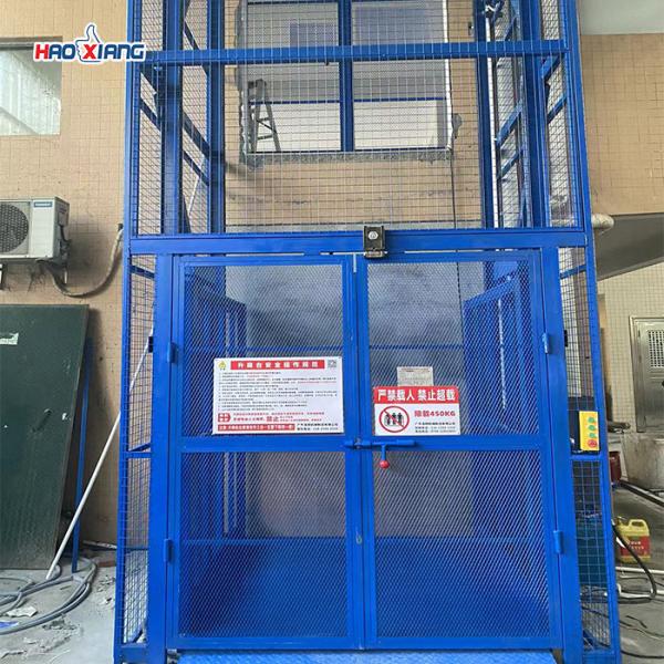 Outdoor Steel Freight Platform Lift 20000kg Large Freight Elevator