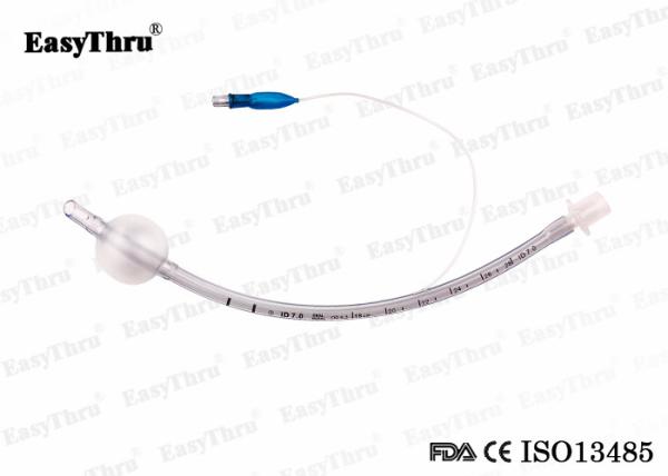 Dispositif d'intubation trachéale détectable par rayons X avec connecteur Murphy Eye 15mm/22mm