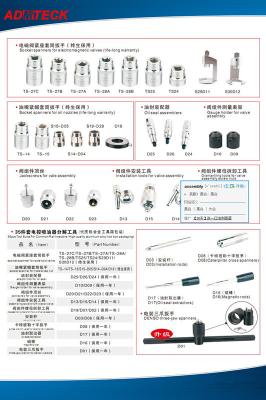 Thermal Treatment Common Rail Tool Fuel Pump Kits 35 Pieces ISO