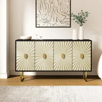 Living Room Wooden TV Cabinet Sideboard Media Console Buffet Display Unit