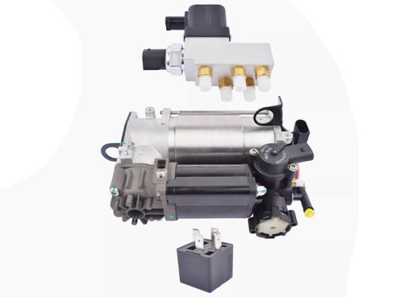 Air Suspension Compressor A2113200158 + Valve Control Block Set For Mercedes Benz W219 W211.