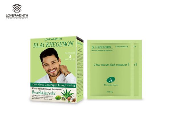 5 Minutes Black Colour Shampoo , 3 Months Lasting Shampoo For Grey Hair To Black
