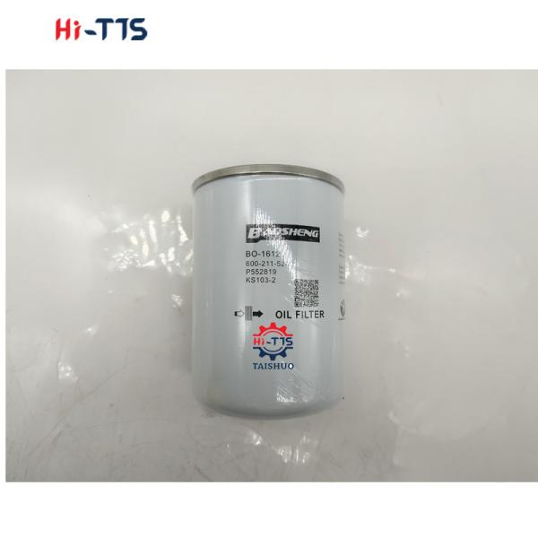 Filtros de óleo 600-211-5240 600-211-5241 Para PC60-3 PC60-5 Partes de motores de escavadeiras