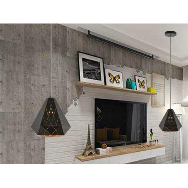 Antique Industrial Iron Hanging Pendant Lamp for Restaurant