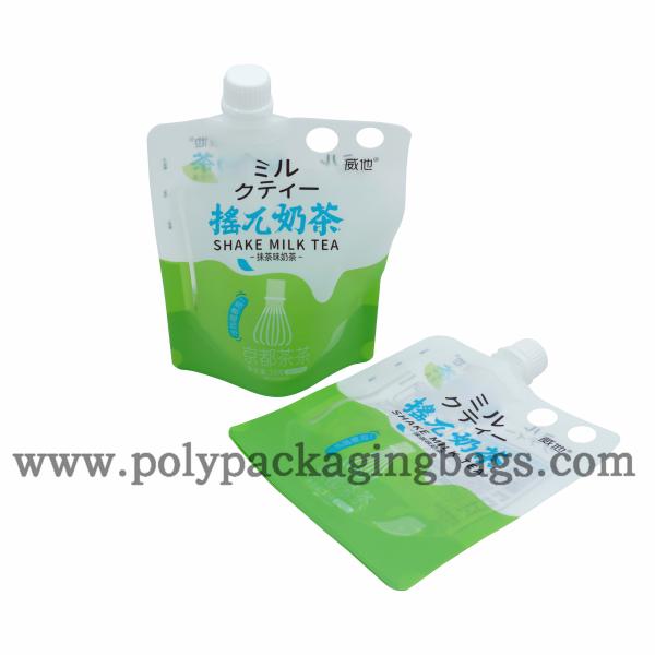 Tomato Sauce Packaging 100mic Stand Up Pouch With Spout / Spouted Pouch Bags