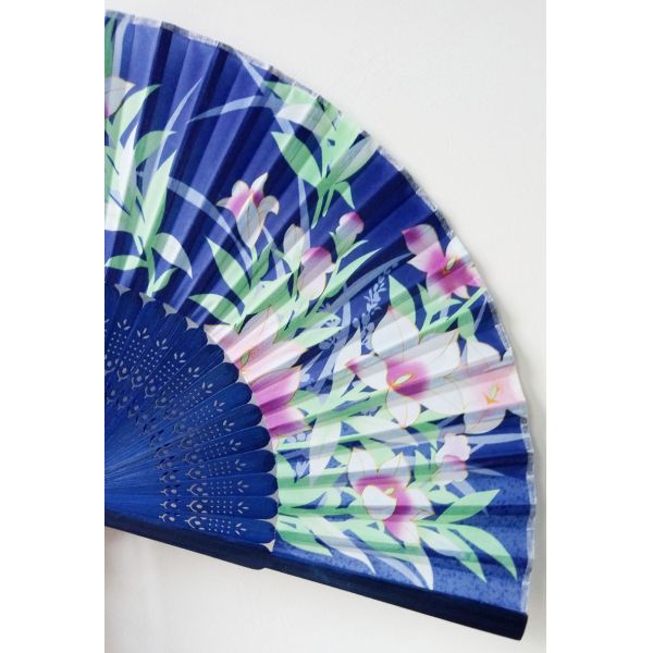 [I AM YOUR FANS] Sufficient Stock! Nice Silk Fabric Bamboo Ribs Fans butterfly Sakura Japanese Wedding Gift Floding Hand Fan