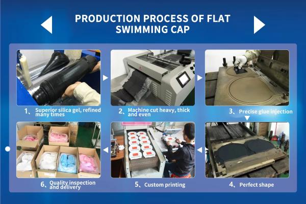 OEM Custom Logo Silicone Swimming Hat Eco Friendly For Professional Training