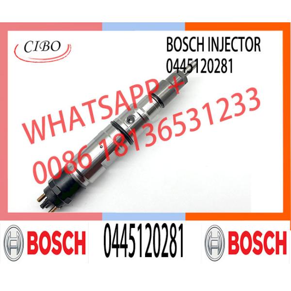 high quality hot selling aly hine Diesel Common Rail Injector 0445120281 Nozzle DLLA145P2158 Valve FOORJ02410