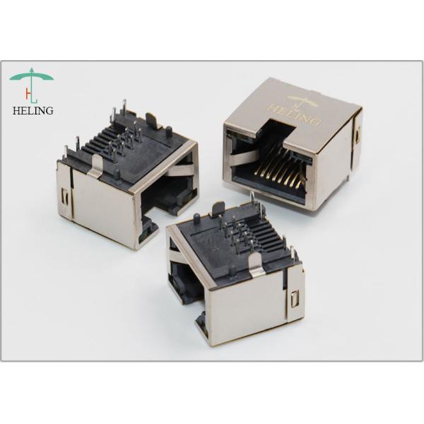 Соединитель Рдж45, 90 лампа защищаемый латунью прямоугольный СИД женской муфты степени Рдж45 встроенная