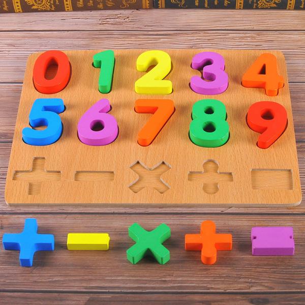 Sample Charge Free Wooden Alphabet and Number Puzzles for Educational Development