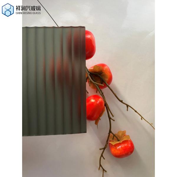 Flat Polished Clear Bronze Grey Blue Tinted Glue Chip Glass Patterned Glass for Edge Work