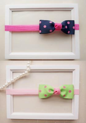 Tear Resistant Small Elastic Hair Bands , Colored Damage Free Hair Ties