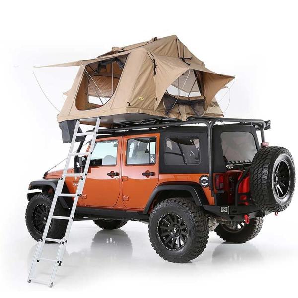Шатер крыши мягкого Retractable автомобиля располагаясь лагерем верхний с алюминиевым тюфяком лестницы