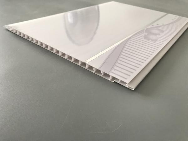 Thickness 7mm Printed One Side Waterproof Wall Panels With B1 Fire Rating