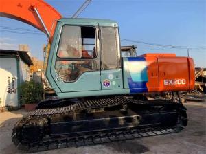 110KW Power Hitachi EX200 Excavator Used Hitachi Excavator 20 Ton