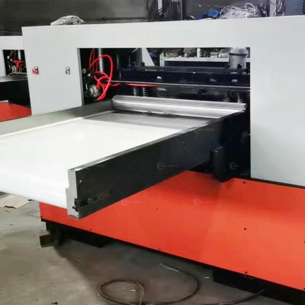 Tipo Máquina de corte de fibras de resíduos Largura de corte de 600 mm para inspecção de saída por vídeo