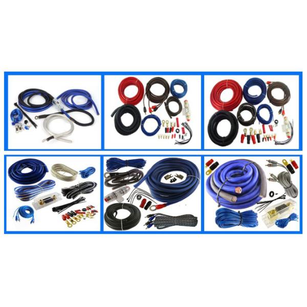OEM 4GA Car Audio Amplifier Wire Power Cable Kit With Colour Box