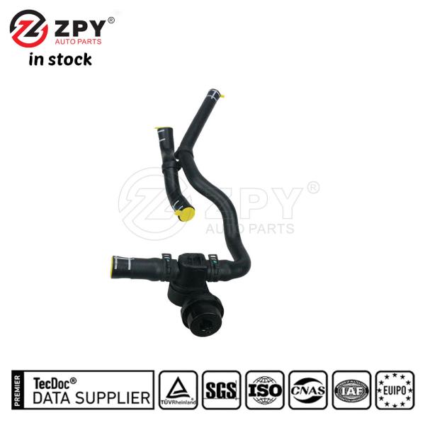 ZPY 95810635620 Manguera de la línea de refrigerante del motor híbrido para Porsche Cayenne 2012