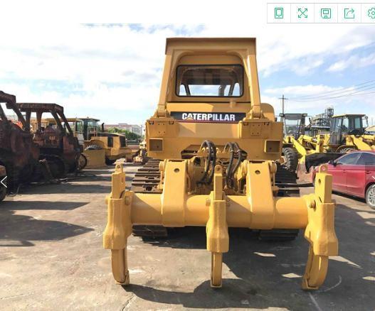 Bulldozer hydraulique d'occasion D7G avec moteur 6 cylindres de 115 kW / 154 CV