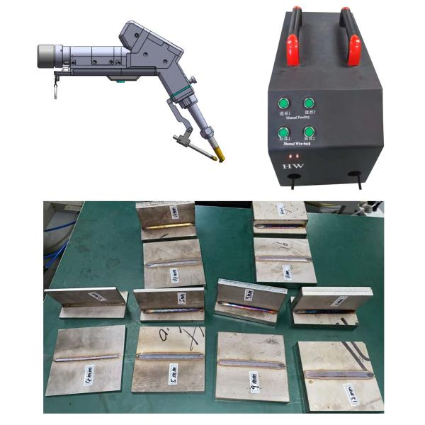 Fiber Handheld Single Motor Laser Welding Machine for Steel / Stainless Steel and Aluminum