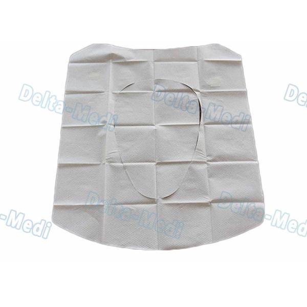 Подгонянные устранимые зубоврачебные Бибс/цвет рисбермы белый легкий для того чтобы нести