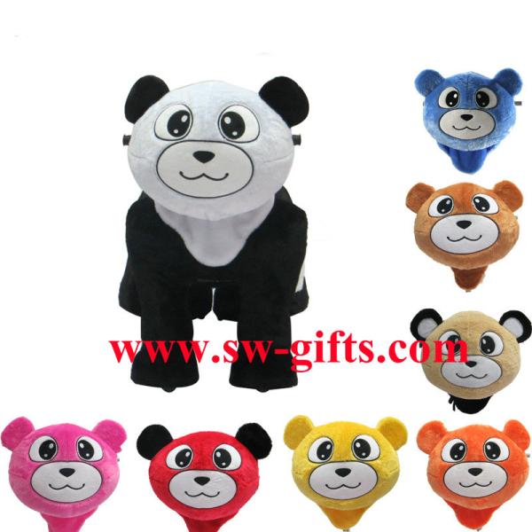 Motorized plush riding animals/walking happy rides on animal High Quality Happy Ride Toy