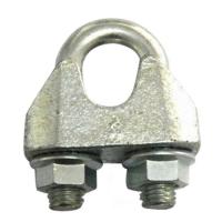 DIN741 galvanizado eléctrico forjó las abrazaderas del cable telegrafía el acero de carbono de los clips de cuerda