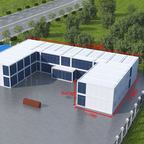 Customizable Modular Foldable Prefabricated Home Detachable Fold Up Container House