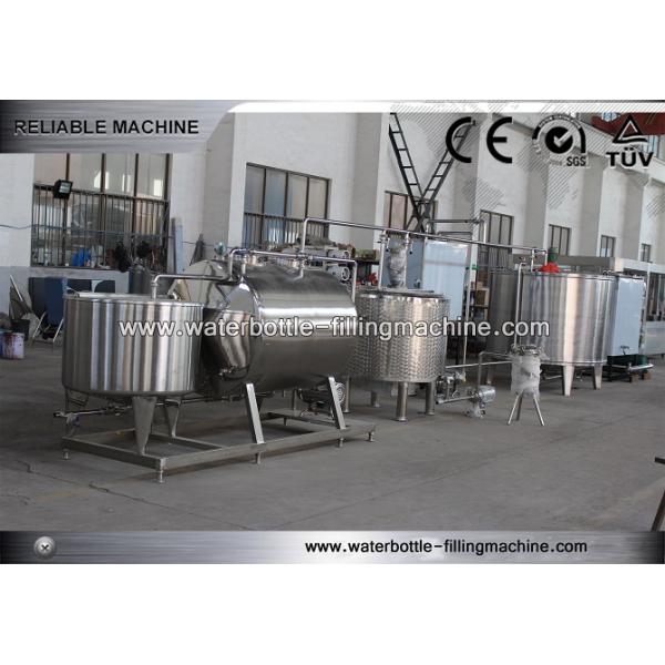Beverage Production Auxiliary Equipment CIP Cleaning System , Clean in Place Equipment