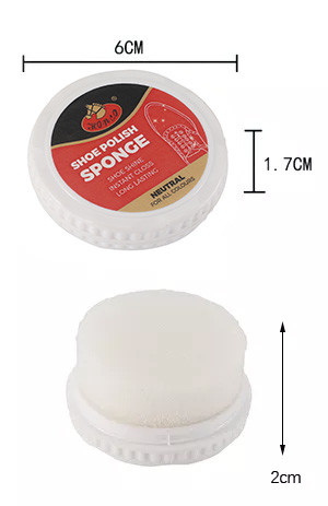 Shoe Shine Sponge MINI Round Disposable Hotel Supplies Polish For North American Customers OEM