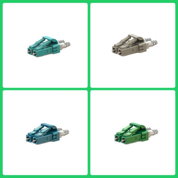 Conector LC de fibra óptica de 3 mm de 32 mm con materiales PEI UL94V-0