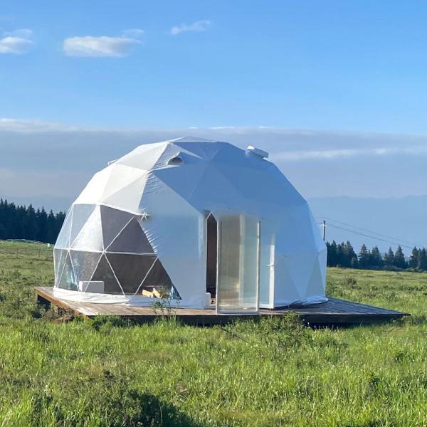Outdoor Prefab Dome Homes Luxury Transparent Inflatable Bubble Lodge Camping Hotel Tent