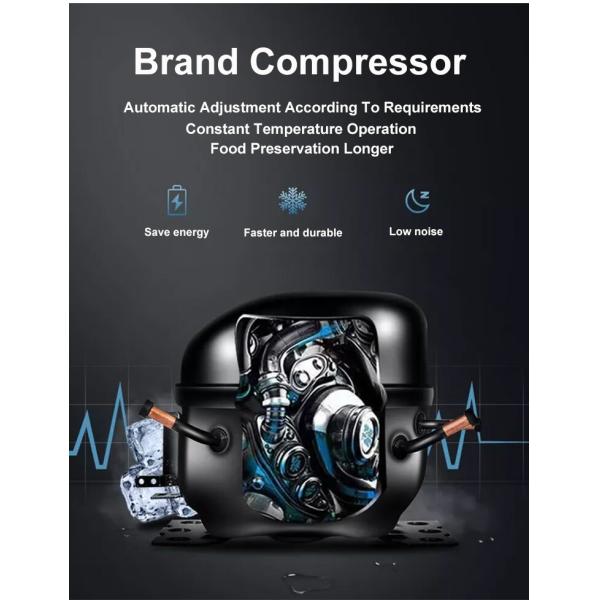 Большой статический охлаждающий кухонный рабочий стол стоянка глубокий морозильник Danfoss R22a