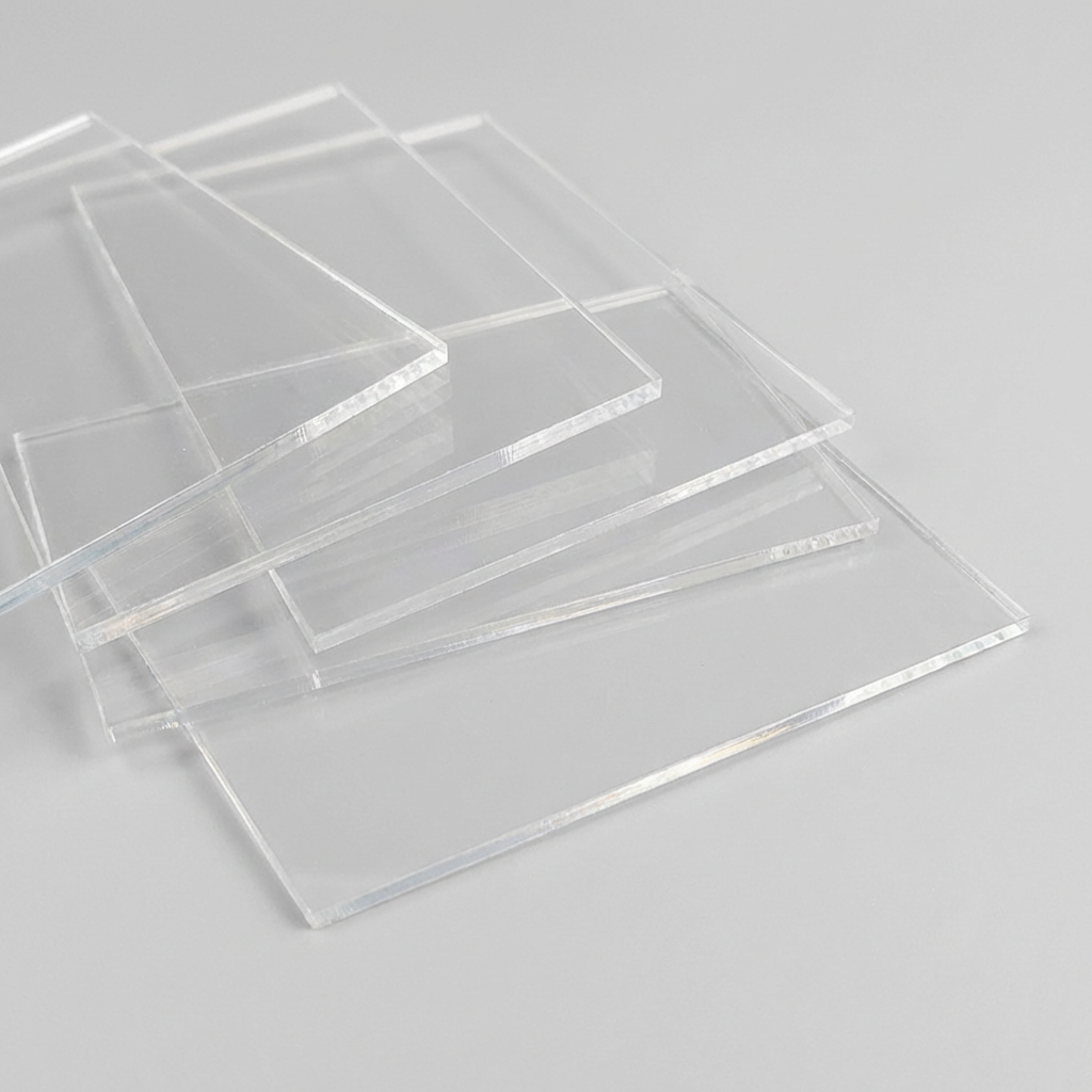 Custom 3mm A4 Transparent Acrylic Sheet CNC Laser Cutting High Clarity