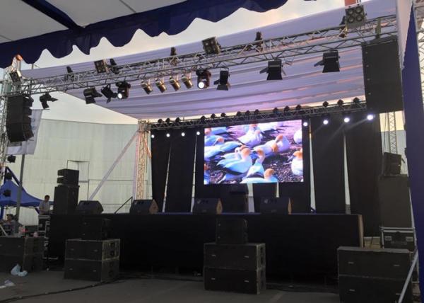 Video Outdoor Rental LED Screen for events , Concert large led panel