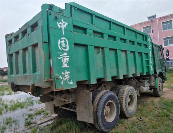 Low Price Good Condition Used HOWO Dump Truck 12 Tyres 8X4 Tipper for DR CONGO