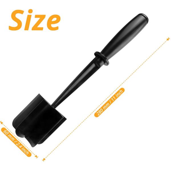 Heat Resistant ABS Bulk Kitchen Supplies Hamburger Meat Masher