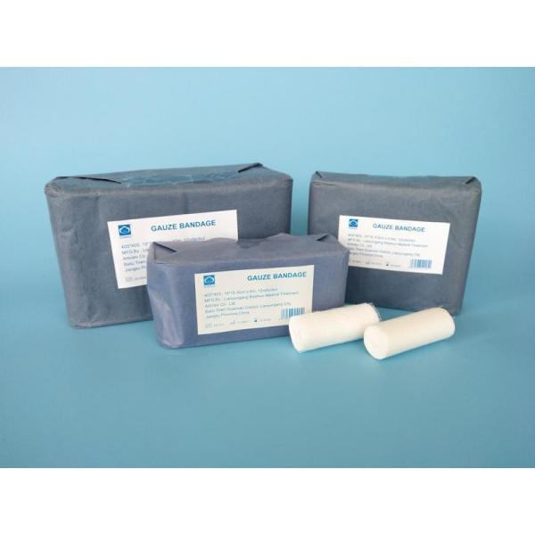Medical Gauze Bandage Roll 100% Absorbent Cotton Sterile & Non-Sterile Option CE ISO13485 Certified