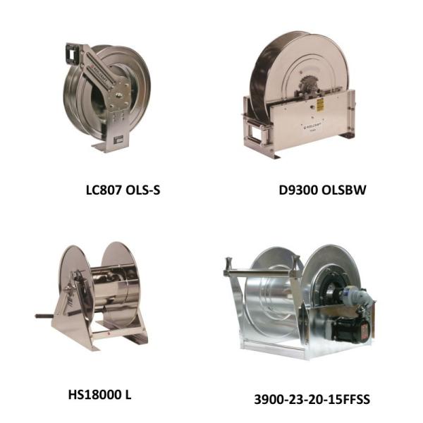 250 ft Medium Duty Air Hose Reel Crank For Turf Caring,hand crank Pest Controlling Reel Grease hose reels