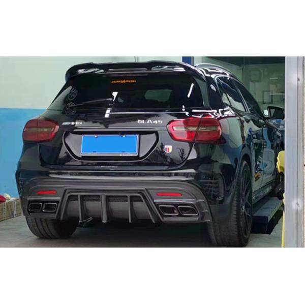 Vente à chaud GLA45 GLA260 X156 Carrosserie en fibres de carbone GLA45 Diffuseur arrière en fibres de carbone 2014-2019