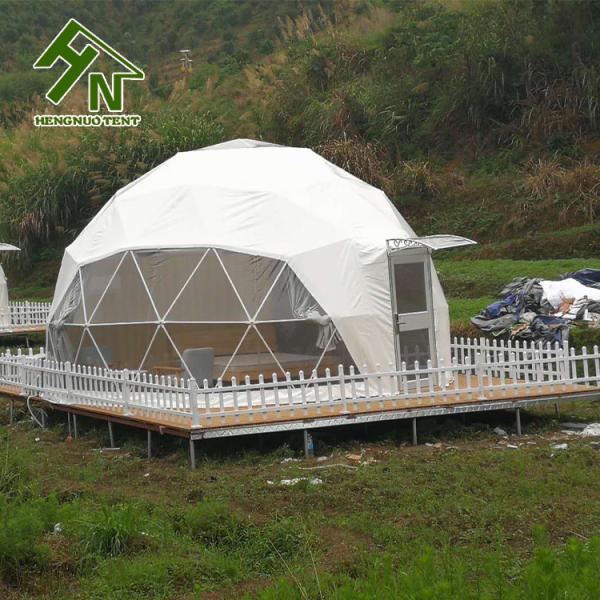 Large Camping Home Backyard Geodesic Dome Tent Kits Glamping Garden House