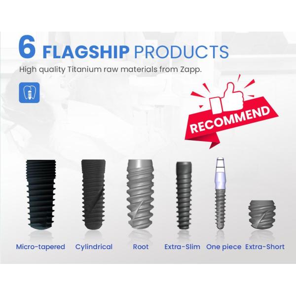 2D/3D Customized Dental Implant Prosthetic Abutment for Narrow Regular Neck Implants