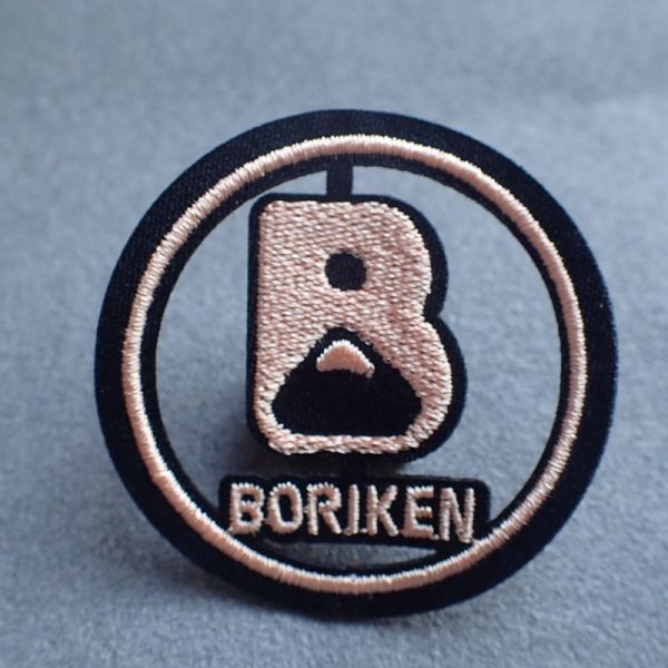 Embroidered Service Custom Clothing Badge Label 100% Machine Embroidery Patches and Heat Transfer Badges With