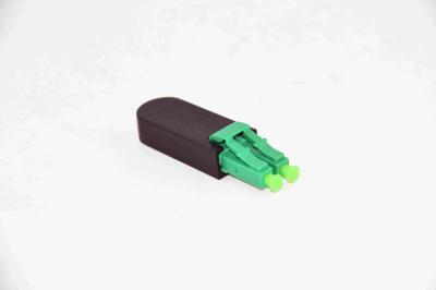 APC LC Loopback Adapter Single Mode Fiber Loopback Connector PVC Material