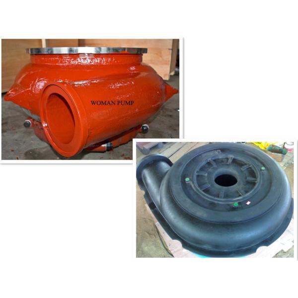 Anti Abrasive Centrifugal Sand Pump , Sand Vacuum Pump Corrosion Resistant