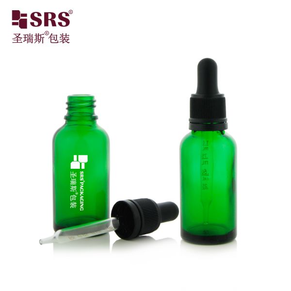 Empty 5ml 10ml 15ml 20ml 30ml 50ml 100ml Glass Dropper Bottle with TEC for Skincare Essential Oil