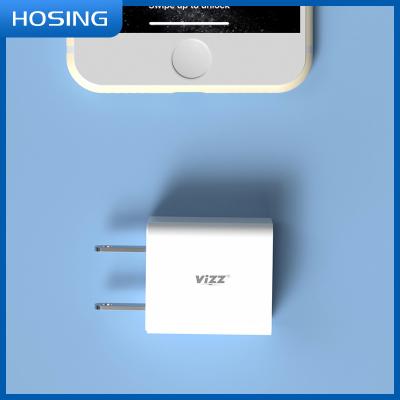 5V 3A que carrega carregadores rápidos do telefone celular da única casa 18W portuária